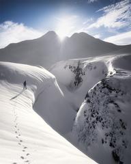 Corno Alle Scale Valley in Winter